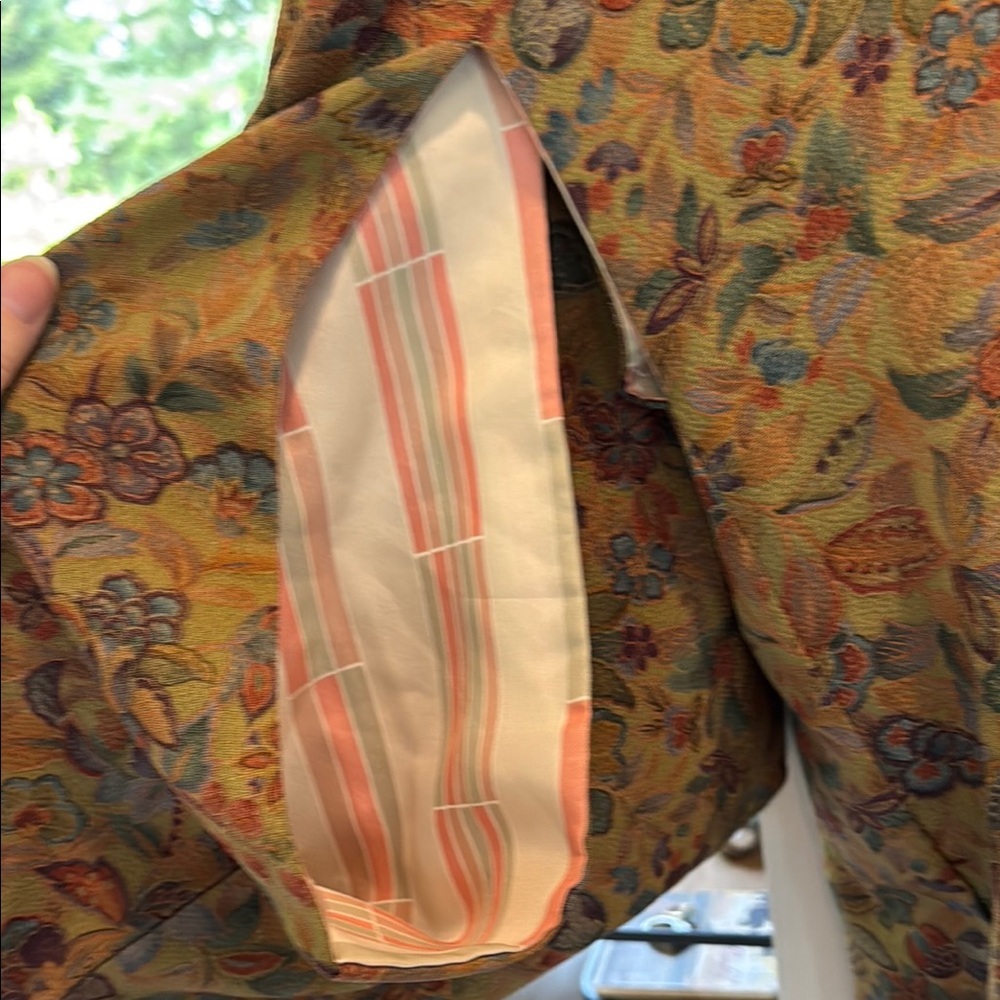 Handmade authentic Floral Kimono Jacket - Picture 5 of 7